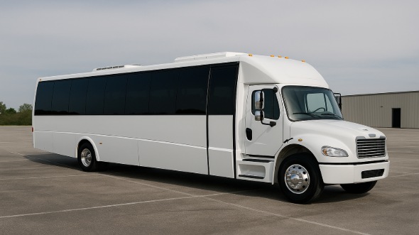 Exterior of Charter Bus Company Bellevue's 18 Passenger Minibus in Bellevue