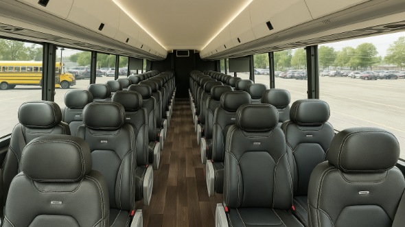 grand island 30 passenger minibus inside