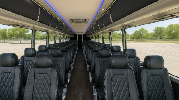 grand island 50 passenger charter bus rental