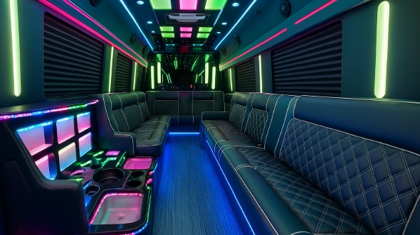 grand island party bus rental inside