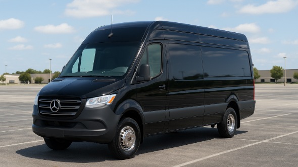 grand island sprinter van with driver